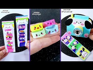 Easy craft ideas/ miniature craft /Paper craft/ how to make /DIY/school project/DF art and craft