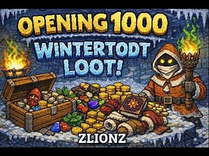 Opening 1,000 Wintertodt Rewards in OSRS