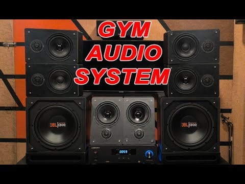 GYM AUDIO SYSTEM | 6 .2 AMPLIFIER | GYM MUSIC SYSTEM | JBL SUB WOOFER | JBL SUBWOOFER | REFLEX TECH