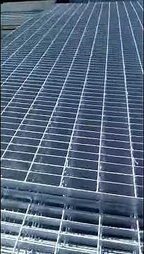 Galvanized webforge steel grating for platform