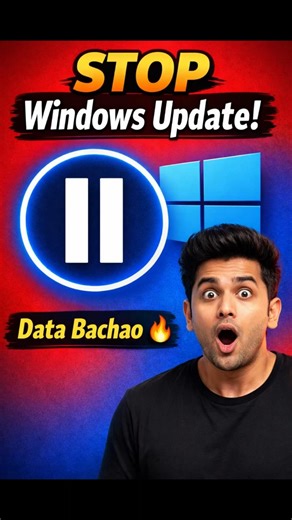 Windows Update Se Pareshan? 😡 Ye Setting Band Karo! 🔥 #shorts #shortsfeed