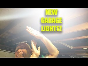LZ HOME LED Garage Lights Installation & Review (4.5 Rating on Amazon) | Mike's Garage