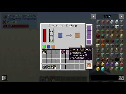Industrial foregoing: Enchantment factory (how to use)