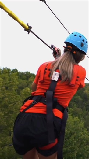 Zoom 300 ft. above the Gorge on five of Kentucky's best ziplines! • 1,900 ft. zip for ultimate thrill-seekers • Side-by-side racing - challenge your friends! Get ready to take flight and experience the rush of a lifetime! Book a tour now → | Red River Gorge Zipline Tours