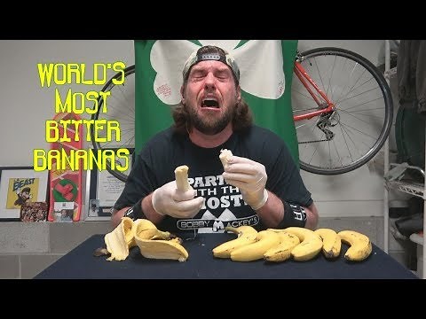 The World's Most Bitter Bananas (feat. L.A. BEAST) | WARNING: Dumb