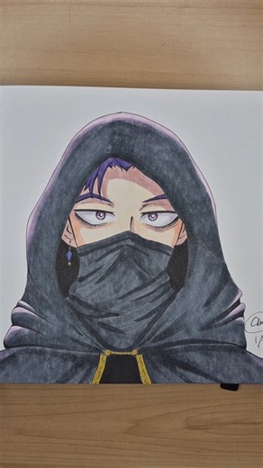 my hero academia fantasy au shinso hitoshi #speeddrawing #myheroacademia #fanart #shinso #bnha
