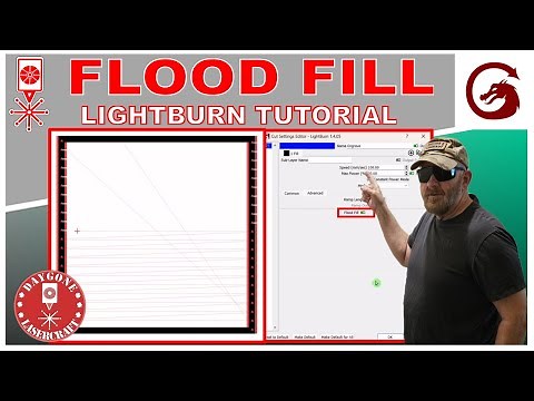 Flood Fill | Lightburn Tutorial #10