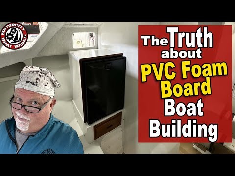The Truth about PVC Foam Board | Refrigerator Cabinet | Great Loop Boat Building (Ep105)