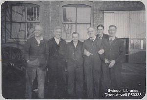 ND: Group "inside" GWR/BRWR Swindon Works