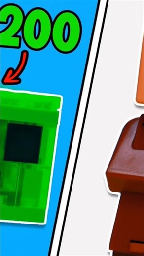 5 Levels Of LEGO Minecraft Mobs