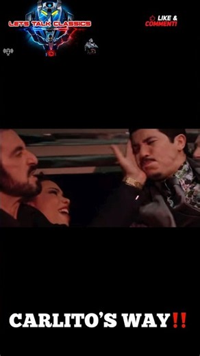 CARLITO’S WAY-CARLITO BRIGANTE VS BENNY BLANCO FROM THE BRONX‼️#letstalkclassics #movie