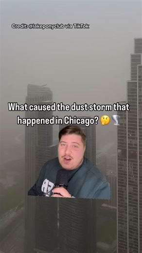 The dust storm that hit Chicago last week was a rare occurrence for the city, and here’s what caused it. 🤔🌪️ #mysecretchicago What were you doing when the storm rolled in? Do you have any crazy stories? Let us know in the comments below! 🗣️👇 • • #chicago #smn #weather #duststorm #storm | Secret Chicago