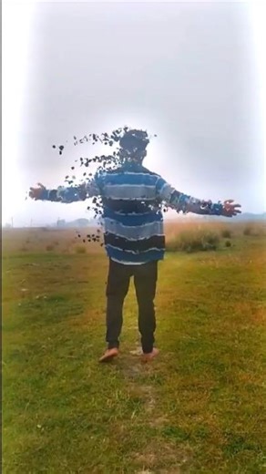 PARTICLES Effect Editing Tutorial 🔥 #capcut #videoediting #shorts