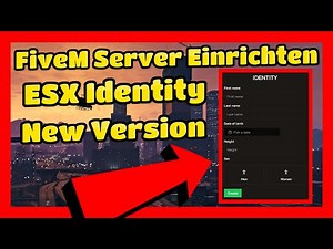 FIVEM Server Setup # 584 // ESX Identity Install and Recovery // Fivem ESX RP Server