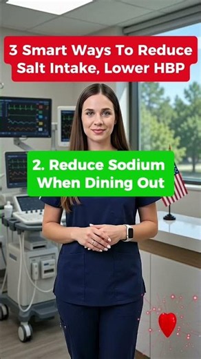 3 Smart Ways To Reduce Salt Intake And Lower Your Risk Of High Blood Pressure.