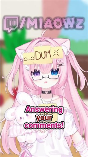 Answering YOUR comments! (Part 2) #vtuber #anime #gaming
