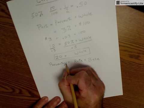 Introduction to Construction and Woodworking Math, Percent, Chapter 10