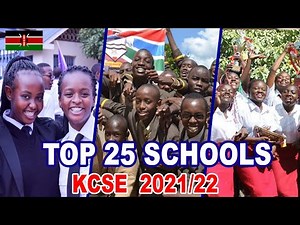 Top 25 Schools 2021 KCSE