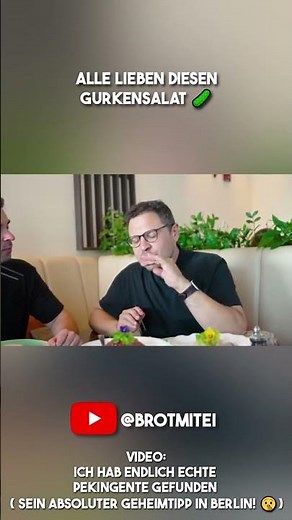 EVERYONE loves this cucumber salad! 🥒 @BrotmitEi