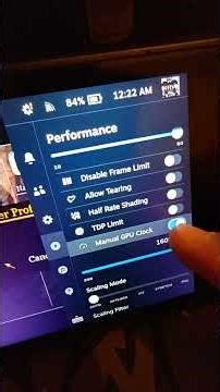 Steam Deck: Best GPU Clock for Consistent Frame Times #steamdeck #shorts #gaming #steam #valve