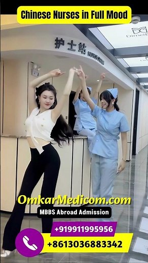 Dancing Nurses in China! 💃❤️