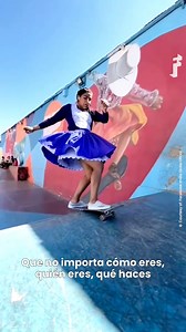 Imilla Skate es un grupo de chicas de Bolivia que representan y reivindican con orgullo su cultura patinando con trajes tradicionales. Visten polleras típicas de las cholitas, las mujeres andinas de las que descienden, para combatir los prejuicios que existen contra las mujeres indígenas. | Freeda ES