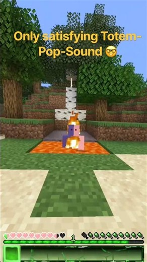 Trust me, it’s only Totem-pop-sounds! #viral #minecraft #makemefamous