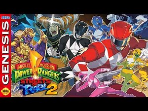 Power Rangers: Rita's Rewind - Hack of Streets of Rage 2 [Sega Genesis]