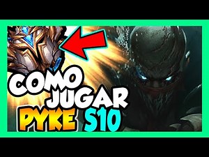 👍 PYKE S10 SUPPORT | (GUÍA - CÓMO JUGAR CON PYKE - GAMEPLAY) | RUNAS, OBJETOS, HABILIDADES, COMBOS