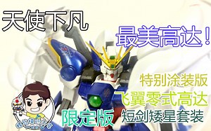【螺丝模玩分享-第十二期】天神下凡，舍我其谁！BANDAI万代 限定版 飞翼零式 短剑矮星 高达 GUNDAM WING ZERO REVIEW