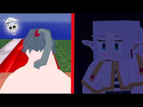 I met Jenny Tyan in Minecraft SkyBlock and helped her! That's how she thanked me...