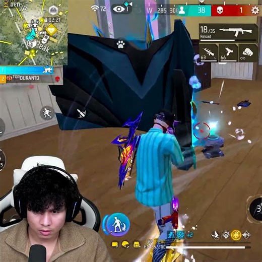 Tung Tung Surfboard & Kills 😜 #shorts #freefire #tondegamer