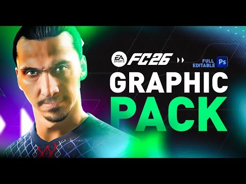 Mega GFX Pack FC26 (7,000+ Assets) 🎨 Thumbnails, Logos, Renders, Overlays | NanoCrea