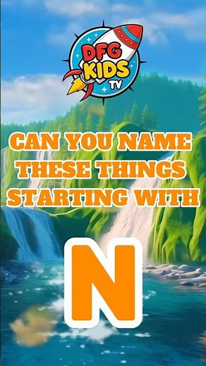 What starts with N? 👃 | ABC Song for Kids | Learn Letter N 🎶
