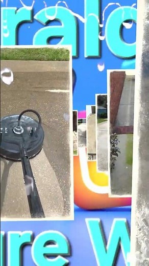 Driveway & Brick House Transformation | Pressure Washing Before & After ✨🚿