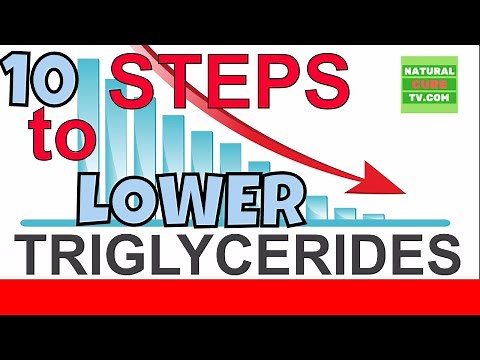 LOWER TRIGLYCERIDES , 10 Steps to Lower Triglycerides
