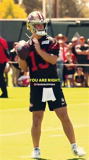 Brock Purdy says QBs can’t see 40% of their throws 😳