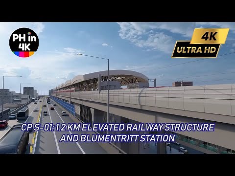 Blumentritt Station Update PNR - #NSCR North–South Commuter Railway Project