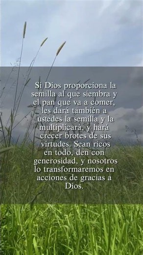 Pablo explica en 2 Corintios:9, que Dios ama a los dadores alegres. #dios #palabradios #jesus #fe