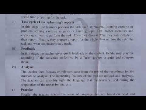 Tsc second paper || tsc lower secondary english model question and answer