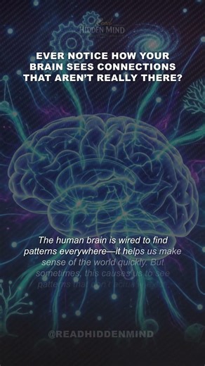 Why Your Brain Sees Patterns That Aren’t Real 🧠 | #psychologyfacts