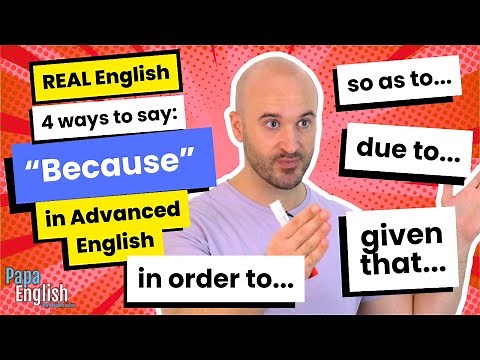 4 Better Ways to Say "Because" in English | Boost Your Fluency with Advanced Phrases!