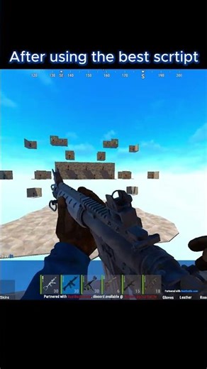 I used the best rust script to win all the fights #rustclips #gaming #rustconsole