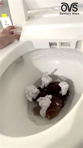 OVS Smart Toilet Flush Test #bathroom #smarttoilet #smarthome