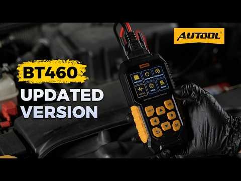 AUTOOL BT460 NEW VERSION | Upgraded UI for Faster & Smarter Battery Testing