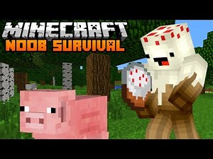 Minecraft - Noob Survival - "The Mysterious Island" [1]
