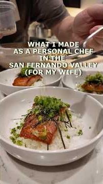 This is what I made for my wife as her personal chef. she requested salmon ochazuke for dinner!