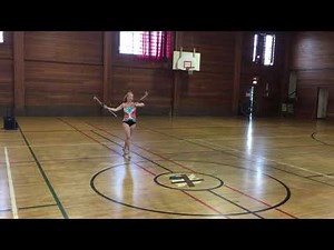 Diamonds baton twirling routine