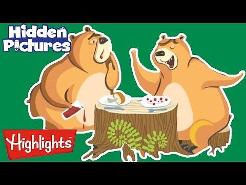 BEAR PICNIC | Hidden Pictures Puzzles | Kids Videos | Highlights