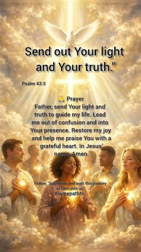 Psalm 43 Prayer | Send Out Your Light and Truth